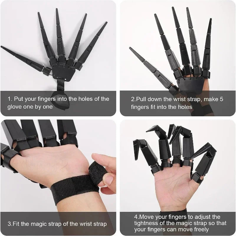 Spooky Halloween Articulated Fingers Fake Scary