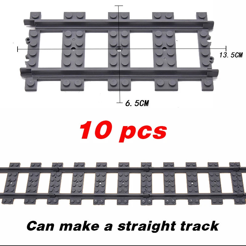 City Trains Building Block Railway Set STEM Toy