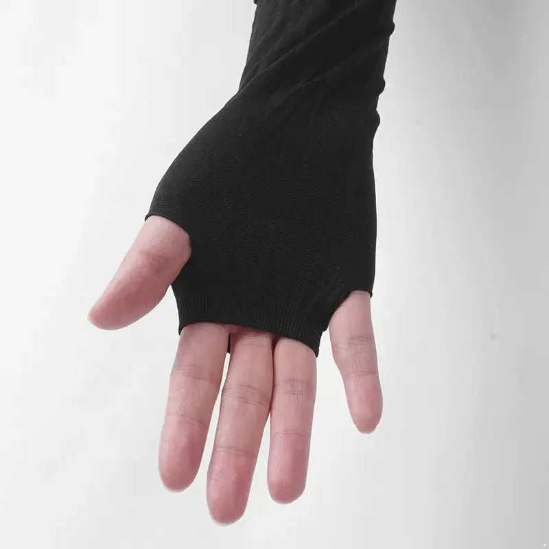 Europe USA Sexy Lace Gloves Fingerless Mesh Nightclub Dance