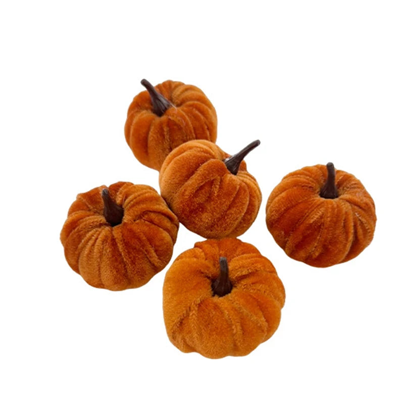 5PCS Halloween Pumpkin Set Desktop Ornament