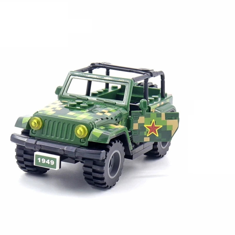 NEW Militarys Camouflage TBS Commando Blacks Wranglers Car Off Roader Blocks