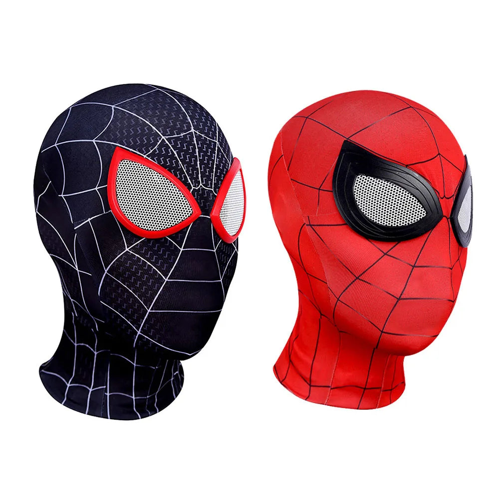 Movie Superhero Mask Costume Spider Lens Roleplay Hat Halloween Performance