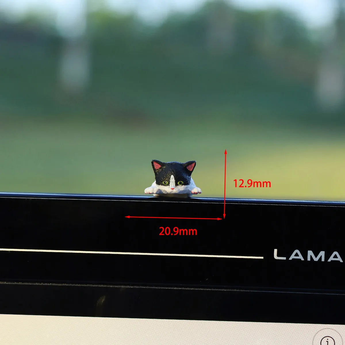 5-Pack Healing Anti-Loneliness Cat Figurines Resin Desktop Car Companion