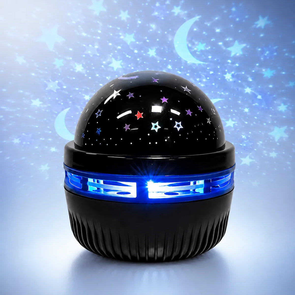 Starry Sky Projector Lamp RGB Galaxy Light Moon Star LED Night Lamp USB
