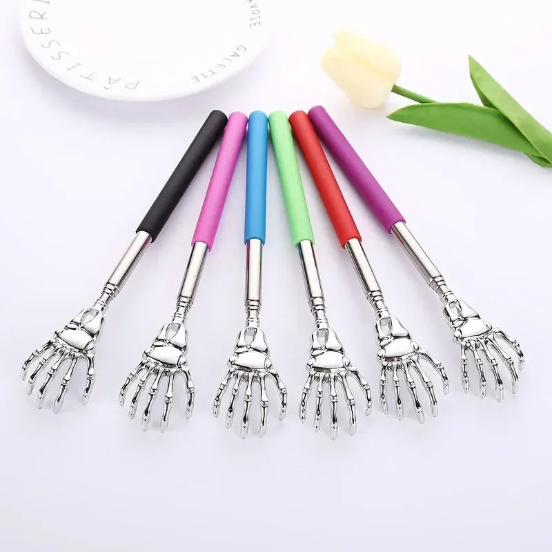 Ghost Hand Stainless Steel Telescopic Scratching Massager Scratcher Ornament