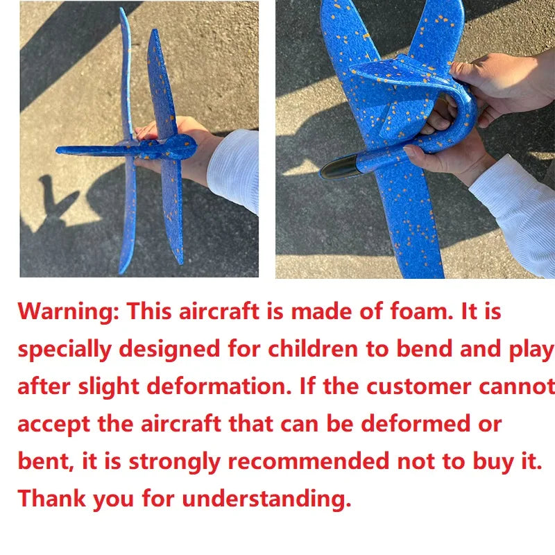 50cm EPP Foam Glider Airplane Hand Throw