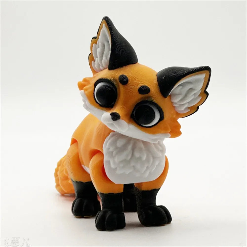 3D Printing Model Multiple Animal Appearance Multi-joint Movable Room Decoration