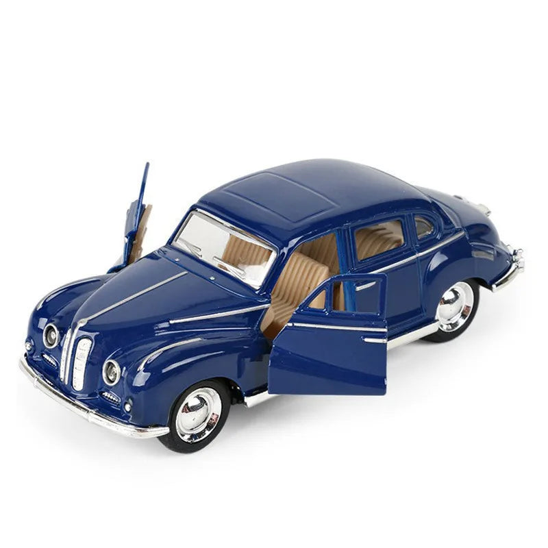 1:32 Alloy Classic Car Model Toy Car Ornaments Pull-Back Car Model
