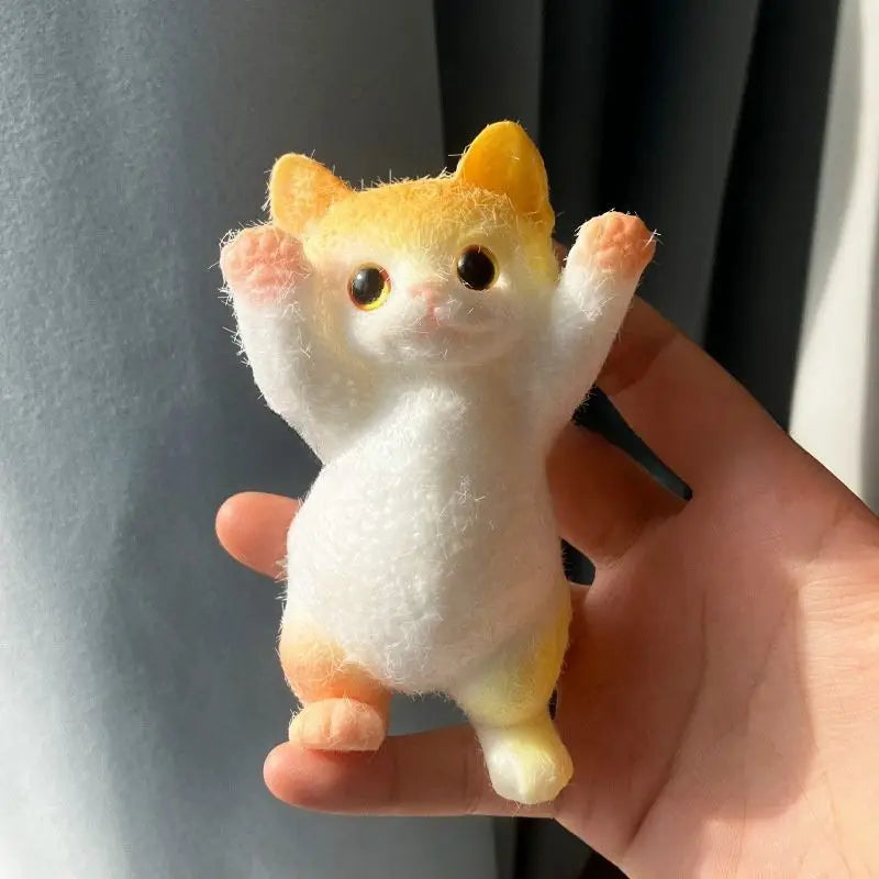 Simulated Cat Pinching Stress Relief Toy DIY