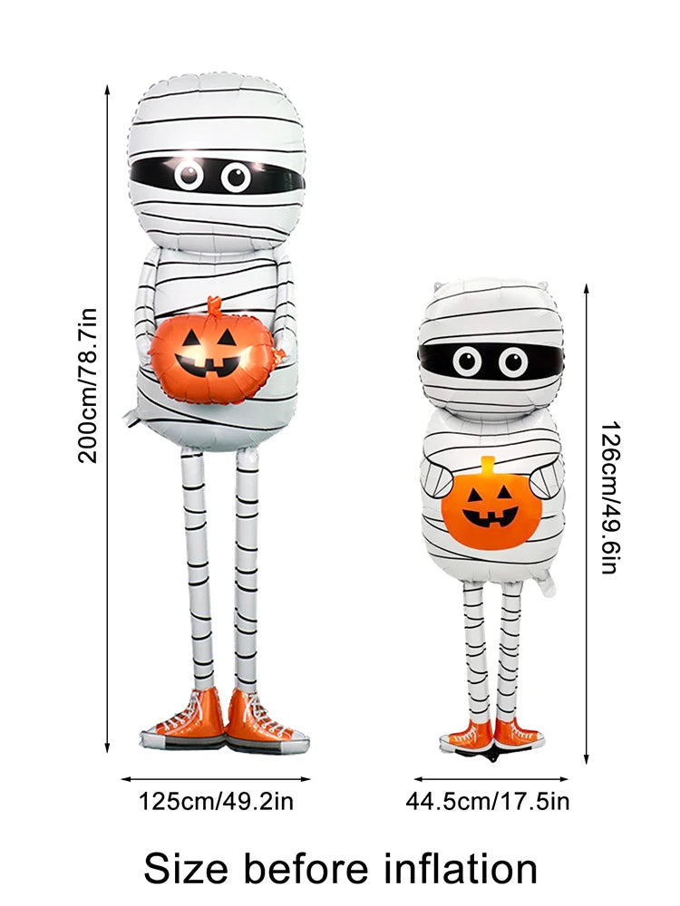 1pc Halloween Mummy balloon Pumpkin Halloween Decorations Trick Treat Party