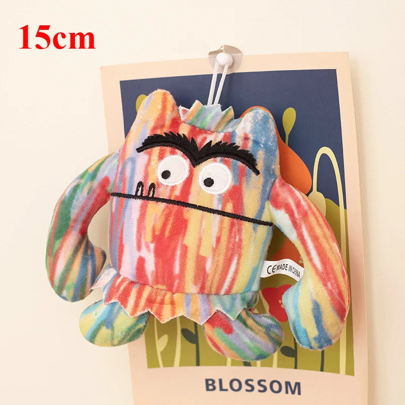 Emotional Monster Plush Toys Big Mouth Demon Stuffed Anime Plushie Dolls