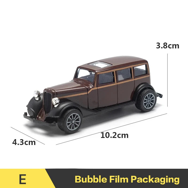 1:43 Alloy Vintage Diecast Car Model Classic Cadillacs V8 Pull Back Car