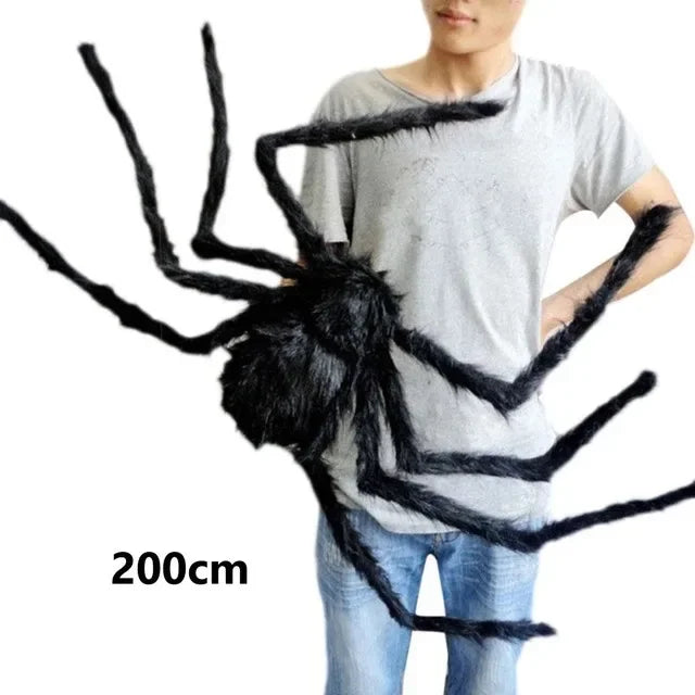 Halloween Big Plush Spider Oversized Soft Decoration