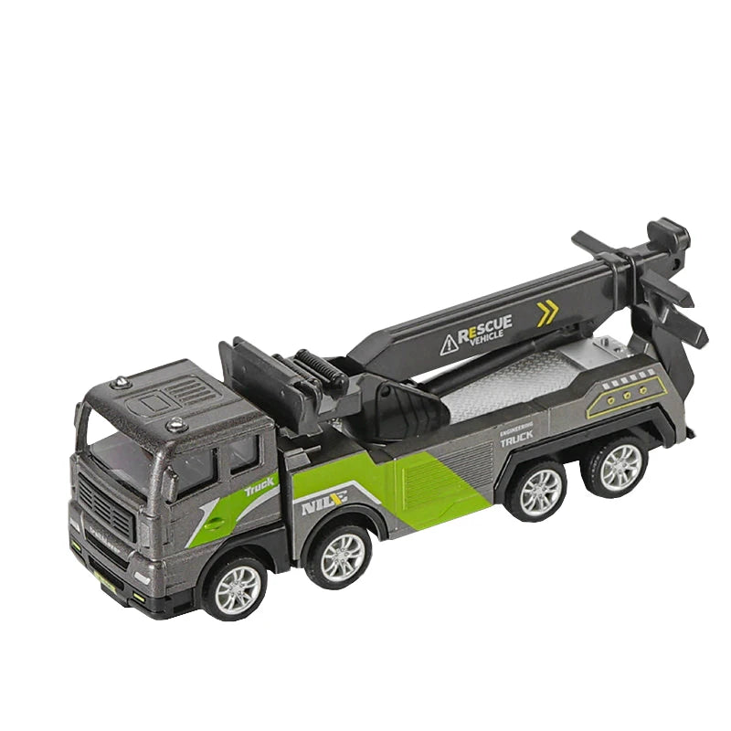 1 50 Model Car Bulldozer Truck Excavator Crane Forklift Construction Engineering