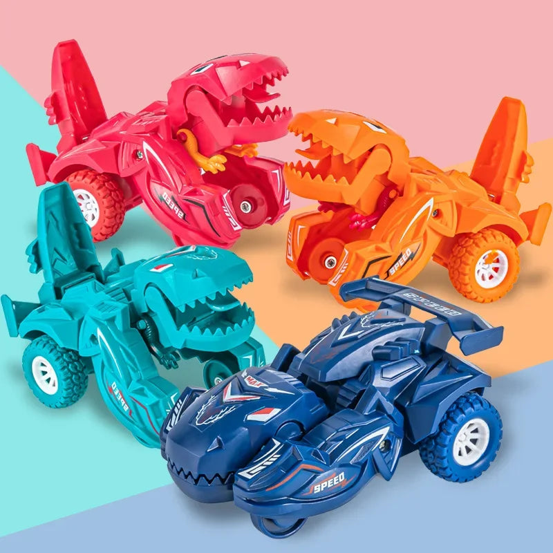 Dinosaur Deformation Car 2-in-1 Model Toy Transform