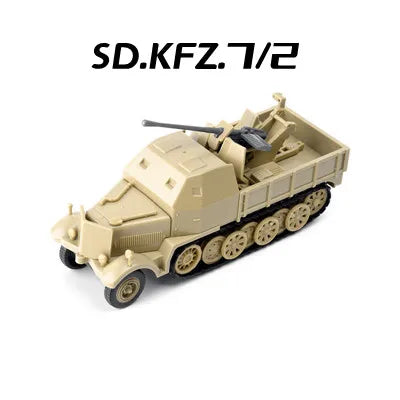 4D 1 72 Military Vehicles Assembly Puzzle Model Truck Tank Hummer War Machine