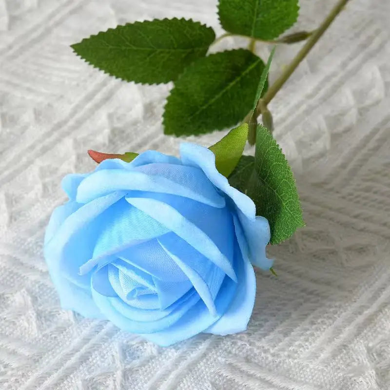 1 5 10 20pcs Roses Artificial Flowers Rose Flower Branch Realistic Fake
