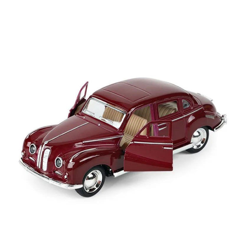 1:32 Alloy Classic Car Model Toy Car Ornaments Pull-Back Car Model