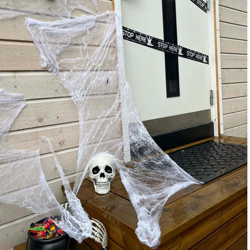 Halloween Decoration Spider Web Artificial Cobweb