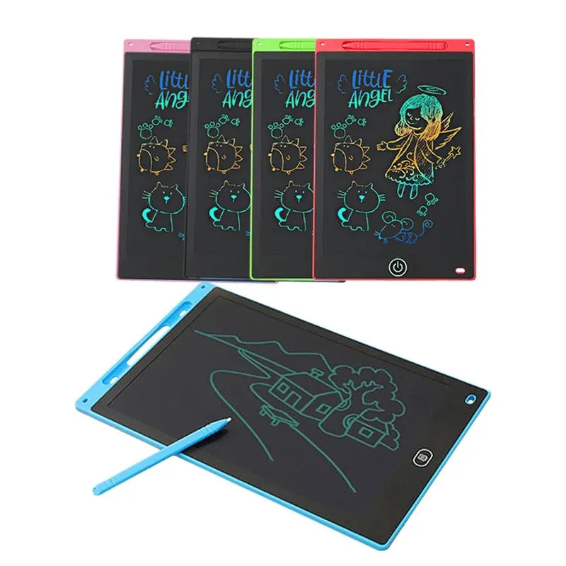 LCD Drawing Tablet 6.5 8.5 10 12 Inch Kids
