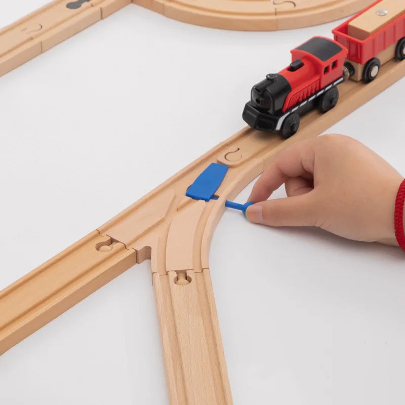 New Wooden Track Accessories Beech Wood Train