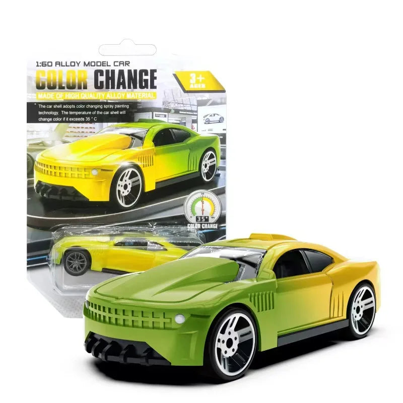 1:64 Magic Color Changing Racing Car Model