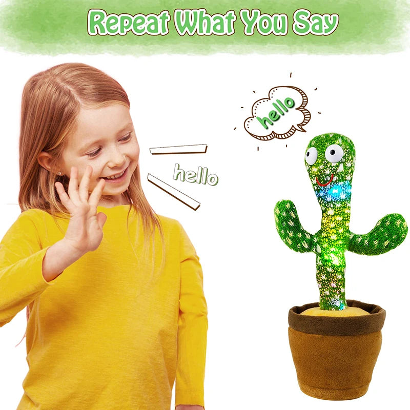 Dancing Cactus 120 Song Speaker Toy