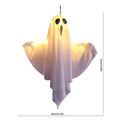 Halloween Glowing White Ghost LED Hanging Horror Props