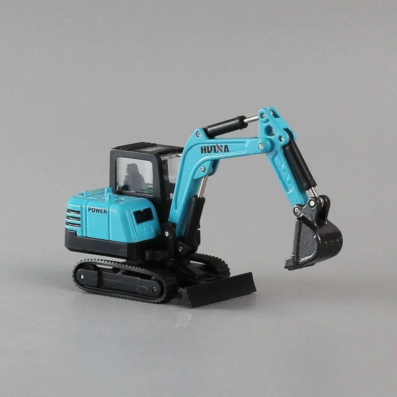 Huina 1:80 Alloy Engineering Car Model Excavator Dumper Dump Truck Loader