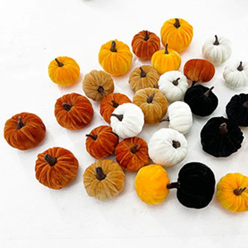 5PCS Halloween Pumpkin Set Desktop Ornament