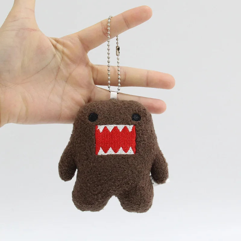 Kawaii Cute Domo Kun Plush Keychain Ball Chain Cartoon Anime Cute Bag
