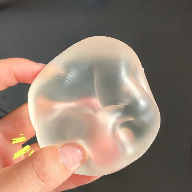 Transparent Mochi Squishy Fidget Slow Rise