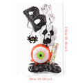 1set Giant Stand Pedestal Halloween Party Balloons Ghost Skull Pumpkin Tree