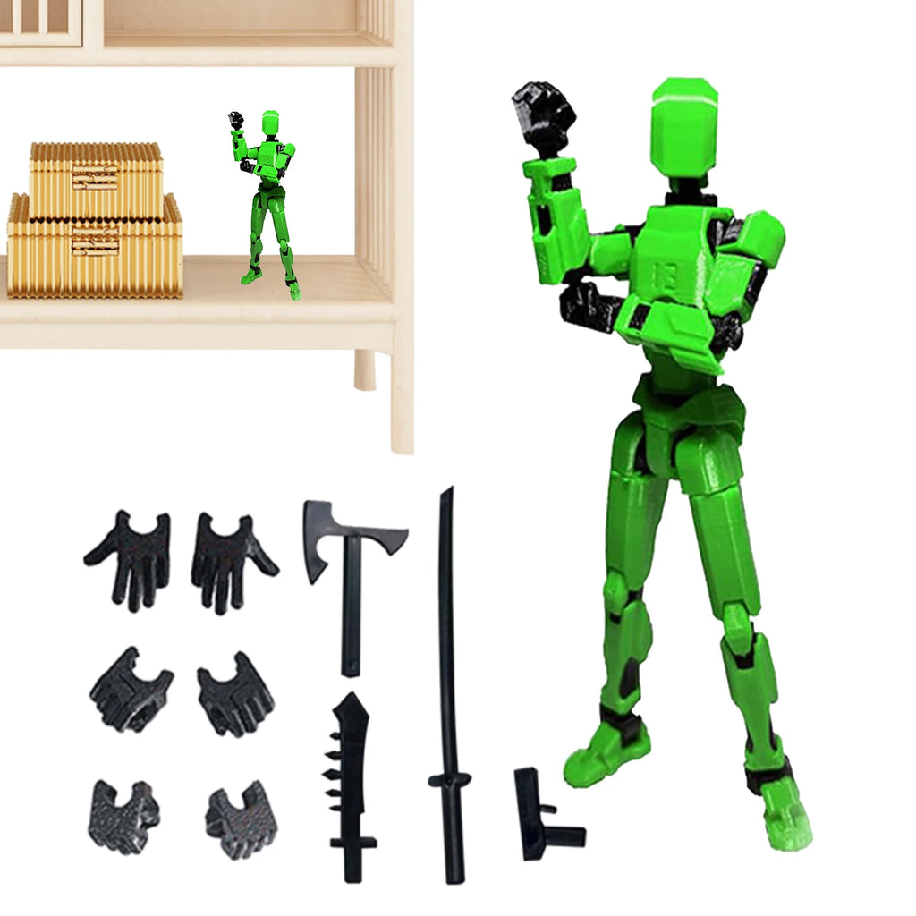 13 Joints Articulate Action Figure Poseable Dummy Doll
