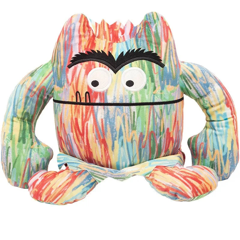 Emotional Monster Plush Toys Big Mouth Demon Stuffed Anime Plushie Dolls