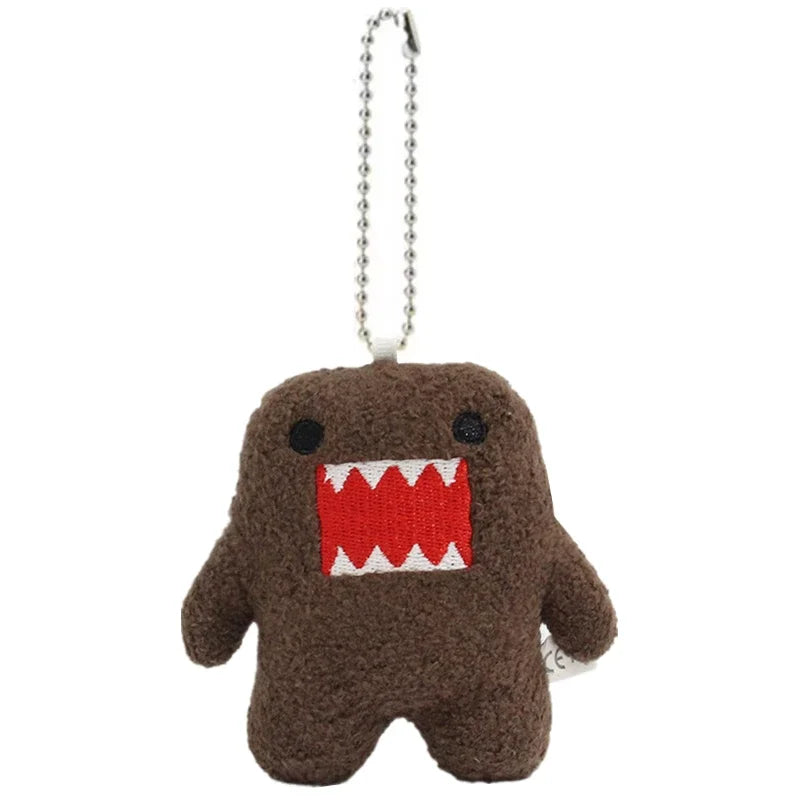 Kawaii Cute Domo Kun Plush Keychain Ball Chain Cartoon Anime Cute Bag