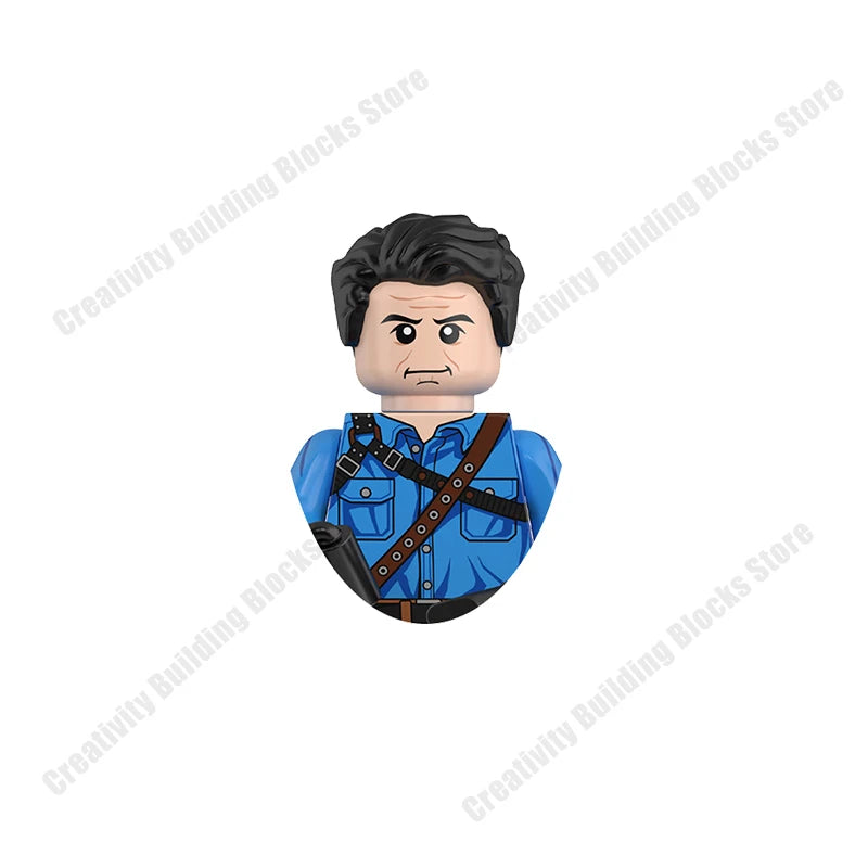 Pumpkin Man Witch Vampire Mini 3D DIY Halloween