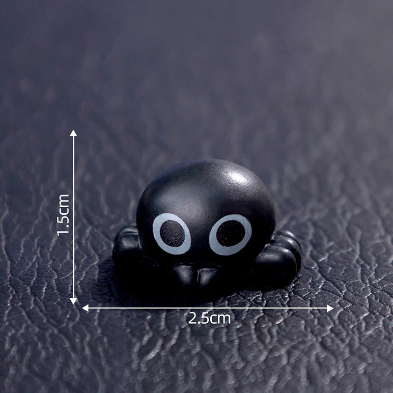 3D Horror Halloween Decoration Miniature Raven Tombstone Ghost Skeleton Skull