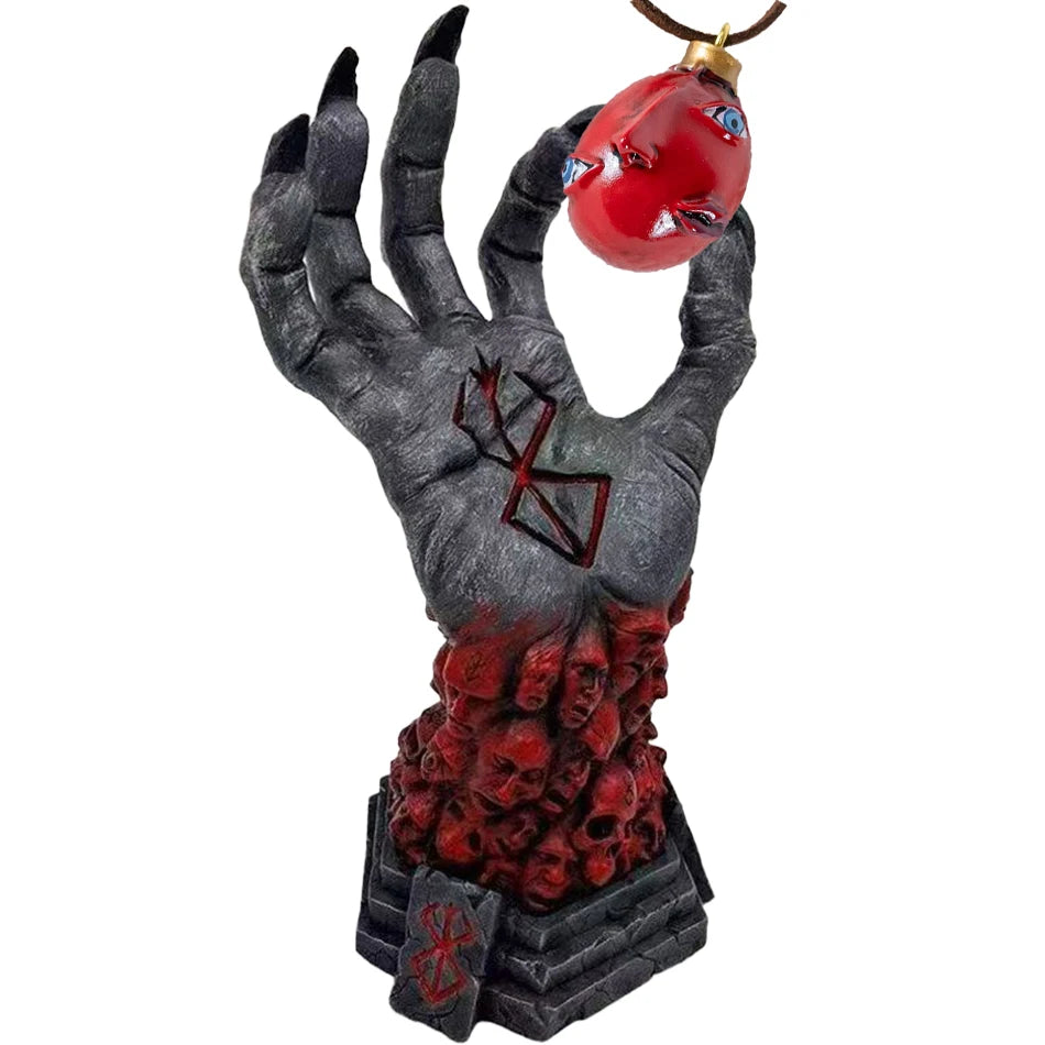 Berserk Figure Hand of God Statue Anime Handcraft Resin Ornament Halloween