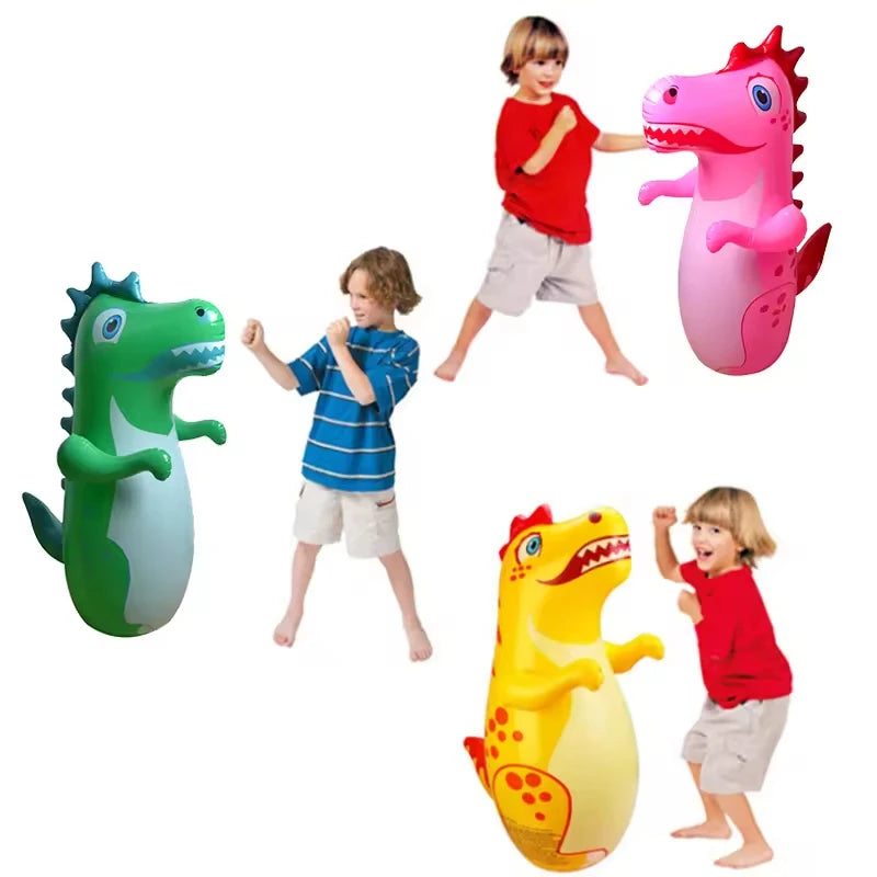 Tumbler Boxing Inflatable Standing Punching Bag Parent Child Toy Boys Games
