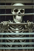 Scary Halloween Curtain Window Banner Horror Hanging Cloth Family Party Decor