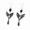 Gothic Vampire Bat Earrings Punk Rock Jewelry