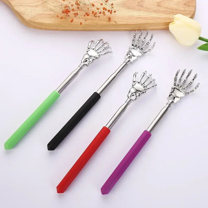 Ghost Hand Stainless Steel Telescopic Scratching Massager Scratcher Ornament