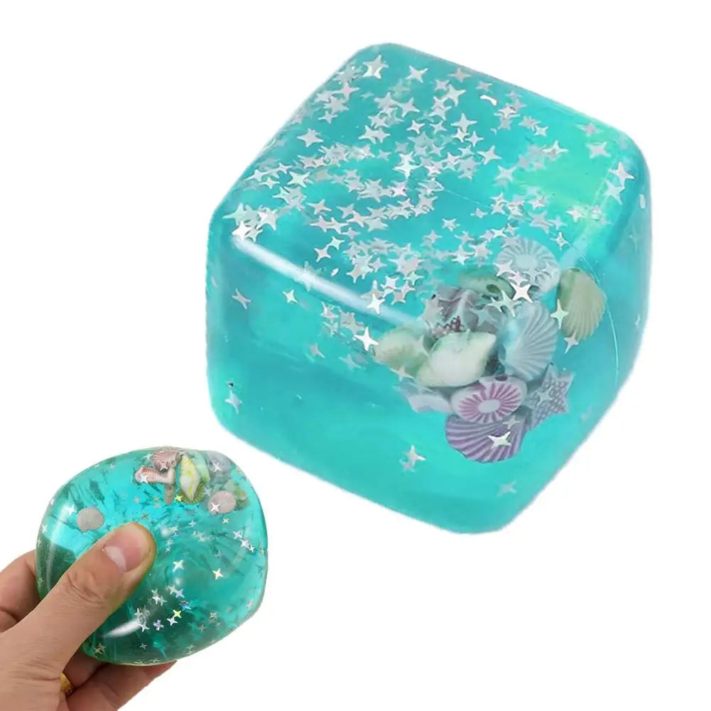 Ocean Block Squishy Stress Ball Sensory Toy