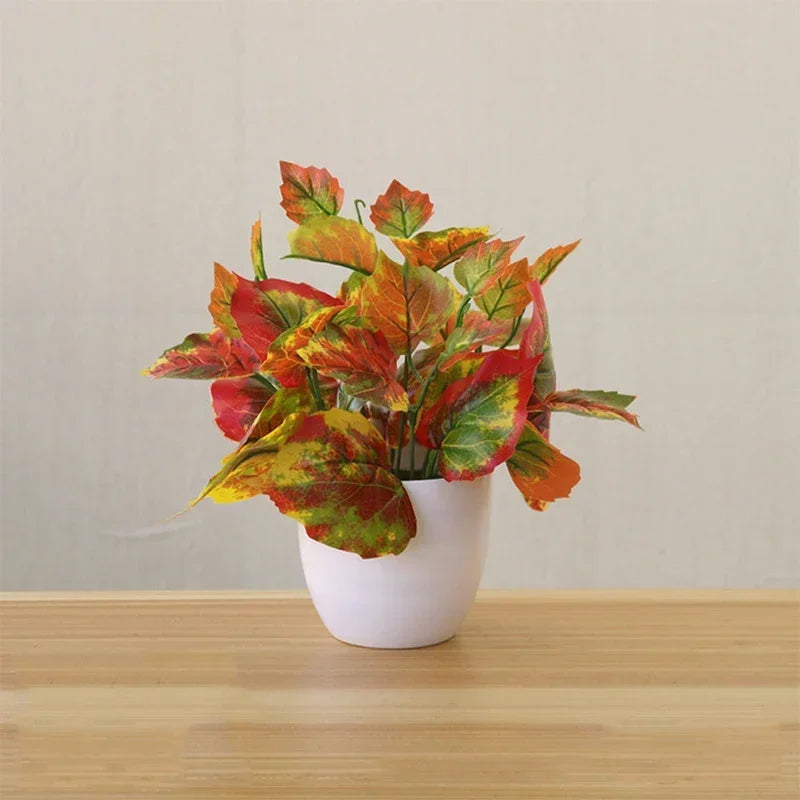 Artificial Plants Bonsai Fake Plants Home Decoration Accessories Plant Pot
