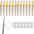 Halloween LED Floating Candles Magic Wand Remote Battery Operated Potter