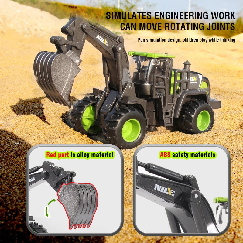1 50 Model Car Bulldozer Truck Excavator Crane Forklift Construction Engineering