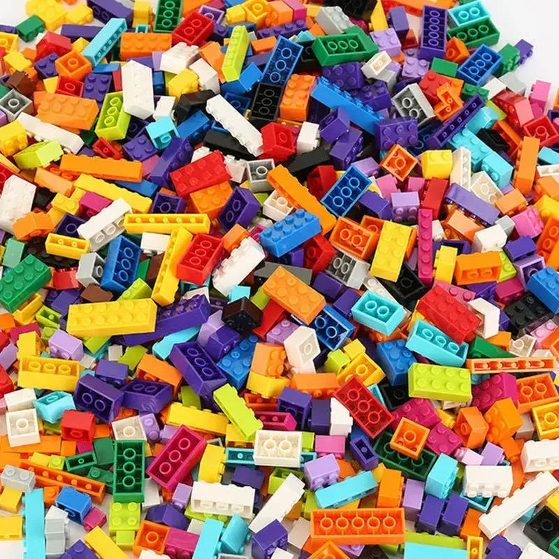 DIY Creative Building Blocks Lot Pack Set Urban Classic MOC Building Blocks