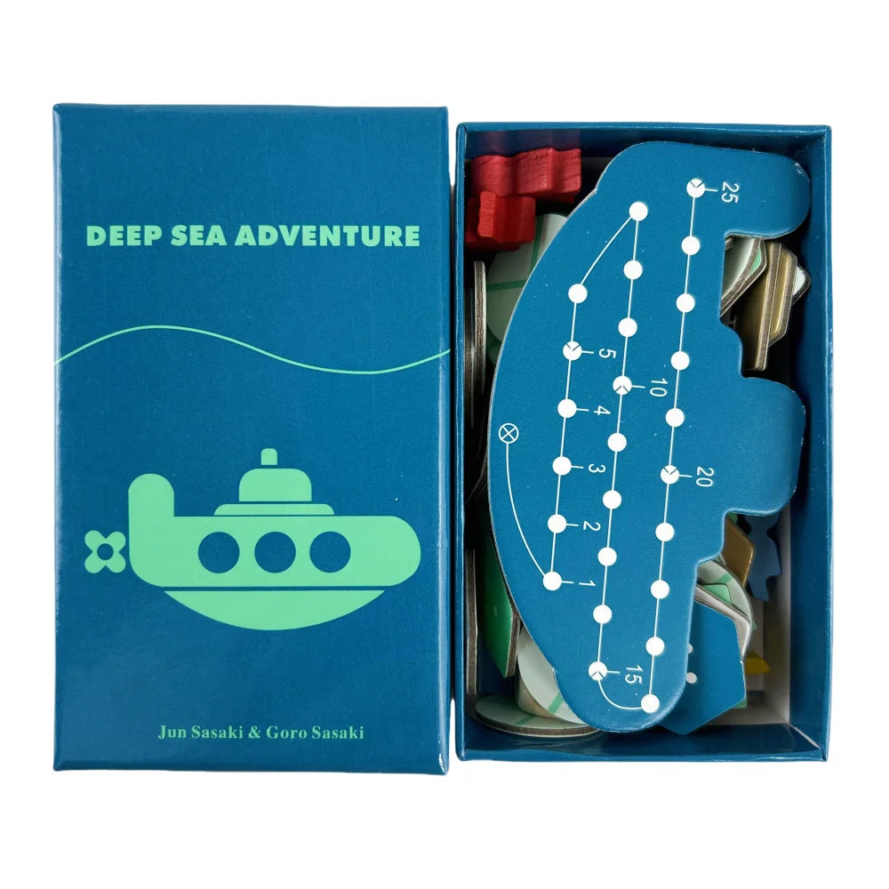 Deep Sea Adventure Board Game Card Game Family