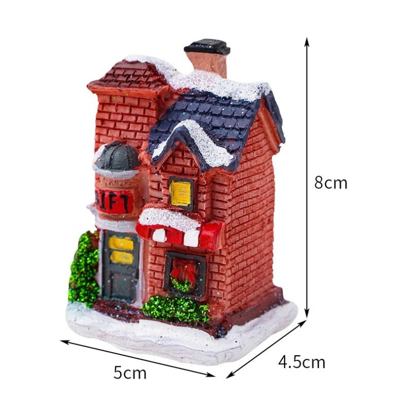 Christmas House Light Decorations Home Ornaments Kids Xmas Gift New Year
